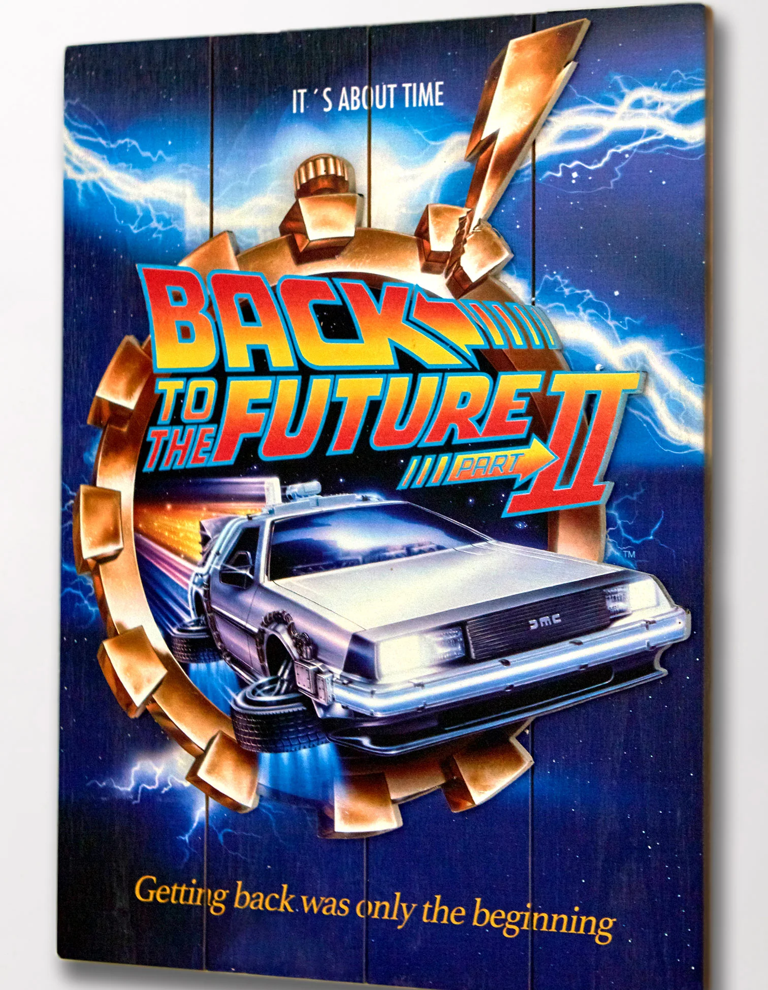 Regreso al Futuro II - WOODART 3D - "Delorean" - Image 3