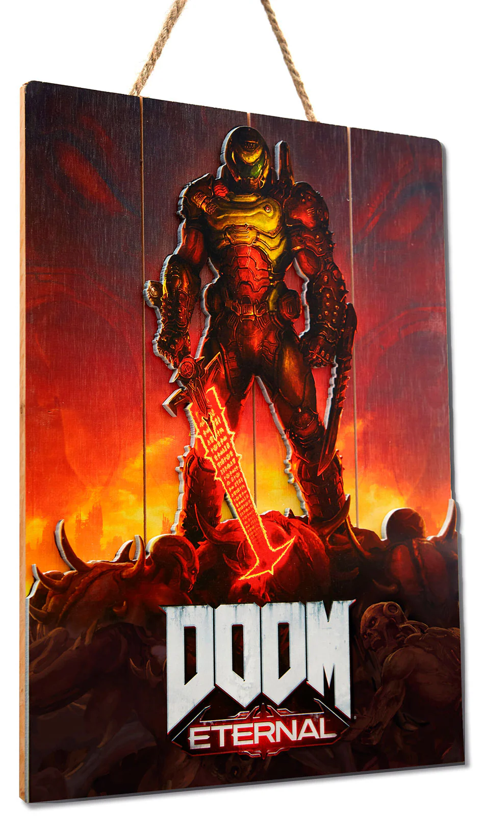 DOOM - WOODART 3D - "Eternal" - Limited Edition - Image 4