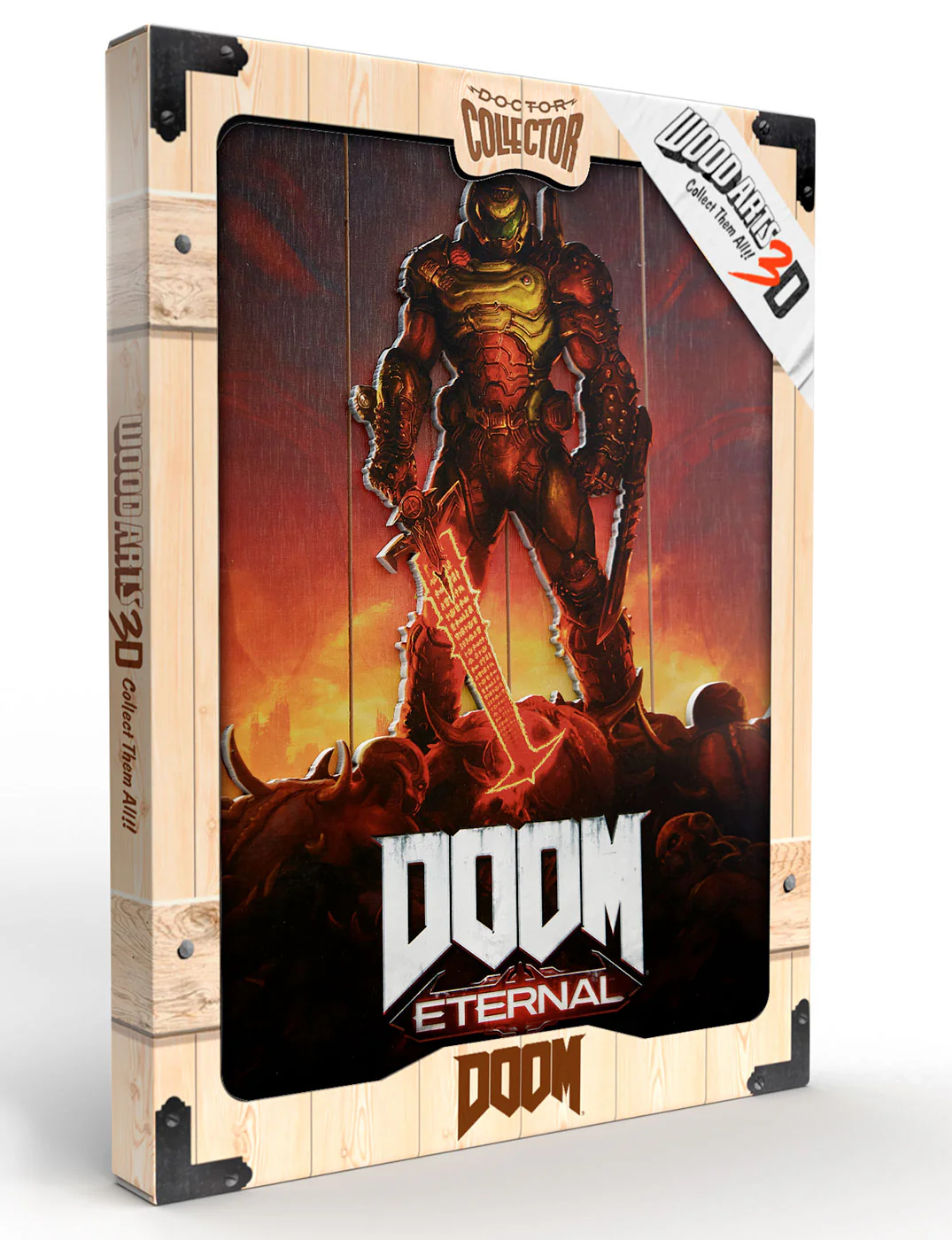 DOOM - WOODART 3D - "Eternal" - Limited Edition - Image 6