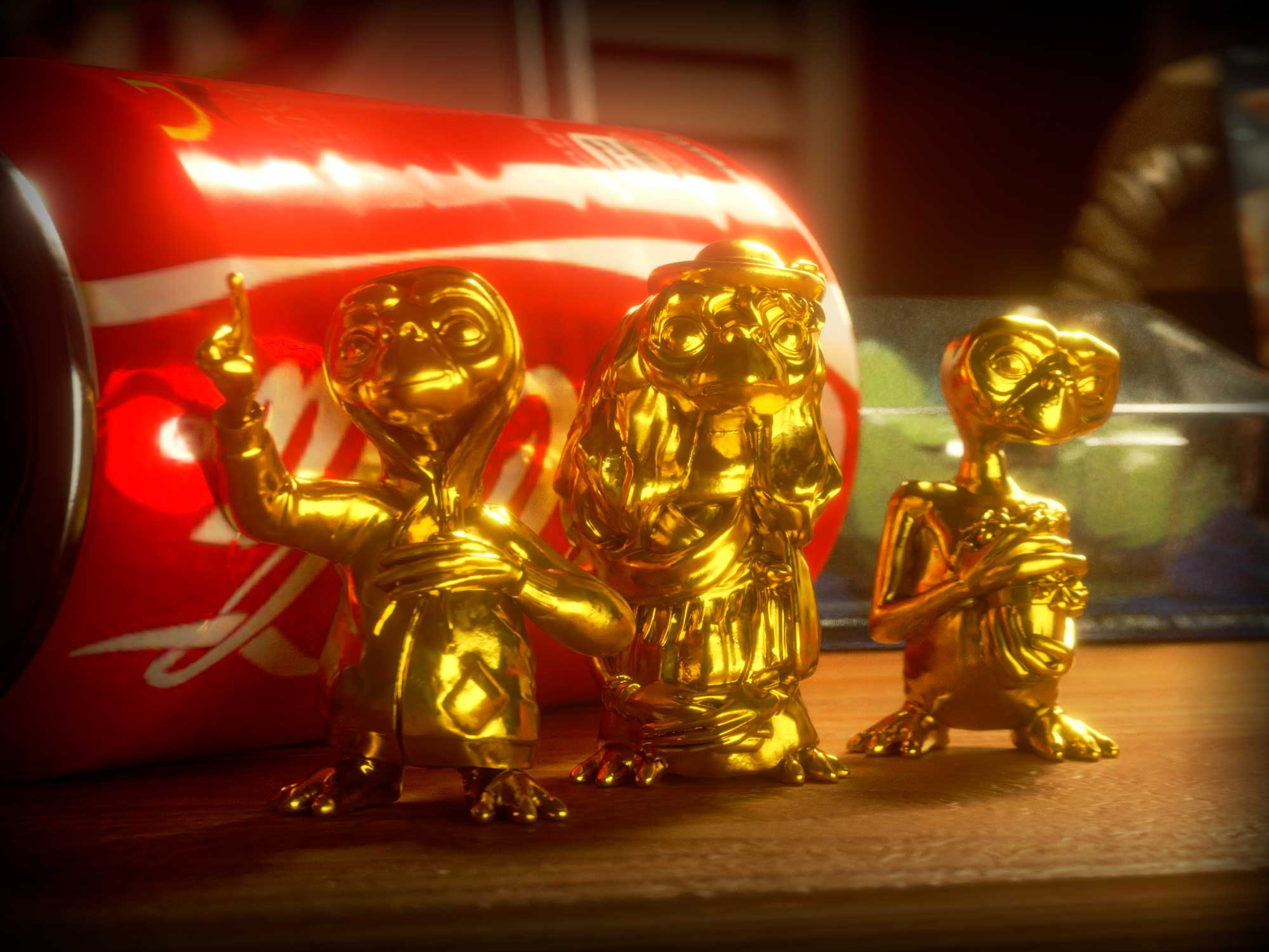 E.T - Pack de figuras - Golden Edition - LIMITED EDITION - Image 5