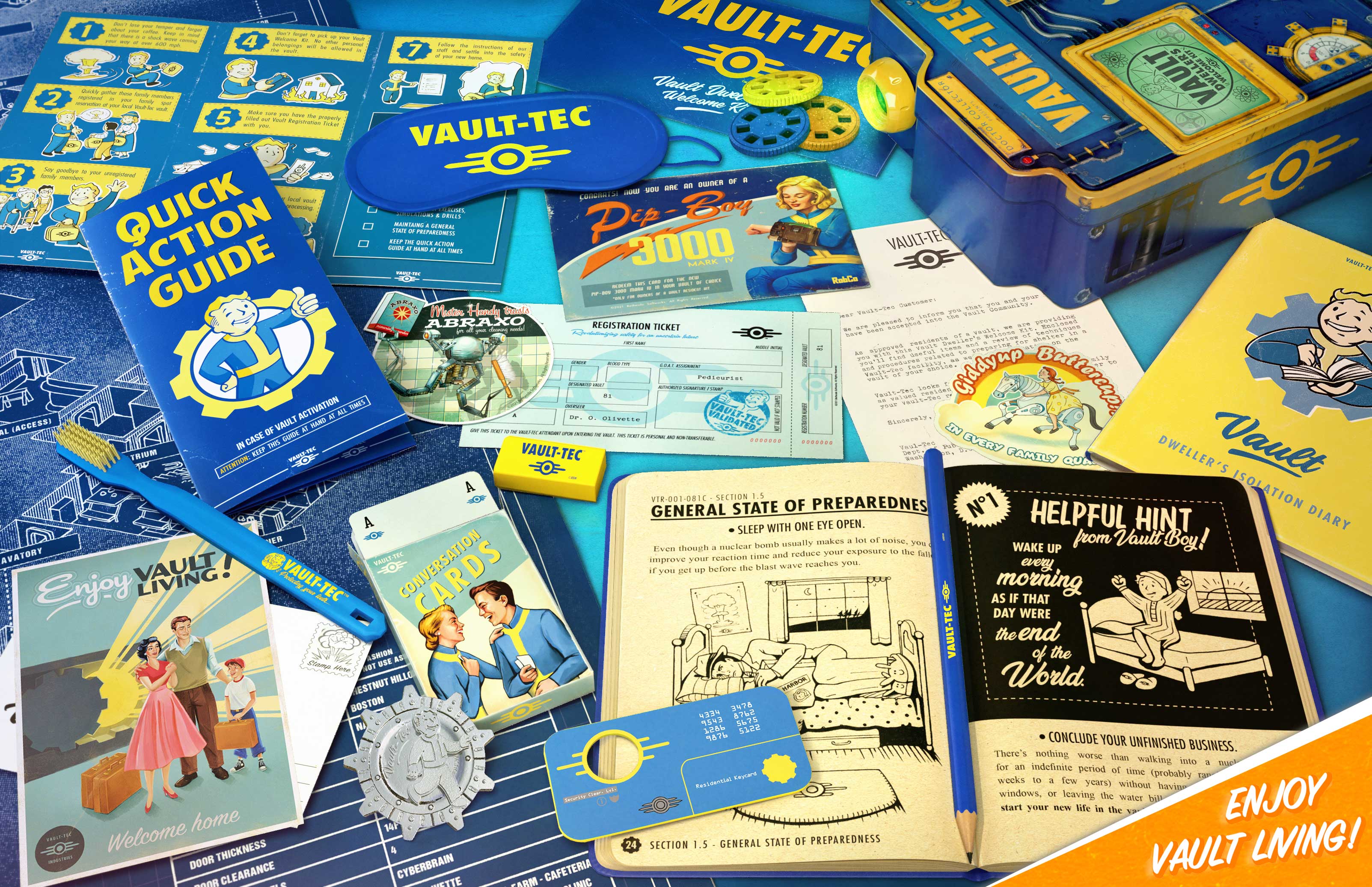 FALLOUT - KIT DEL REFUGIO VAULT-TEC - Edición Limitada - Image 3