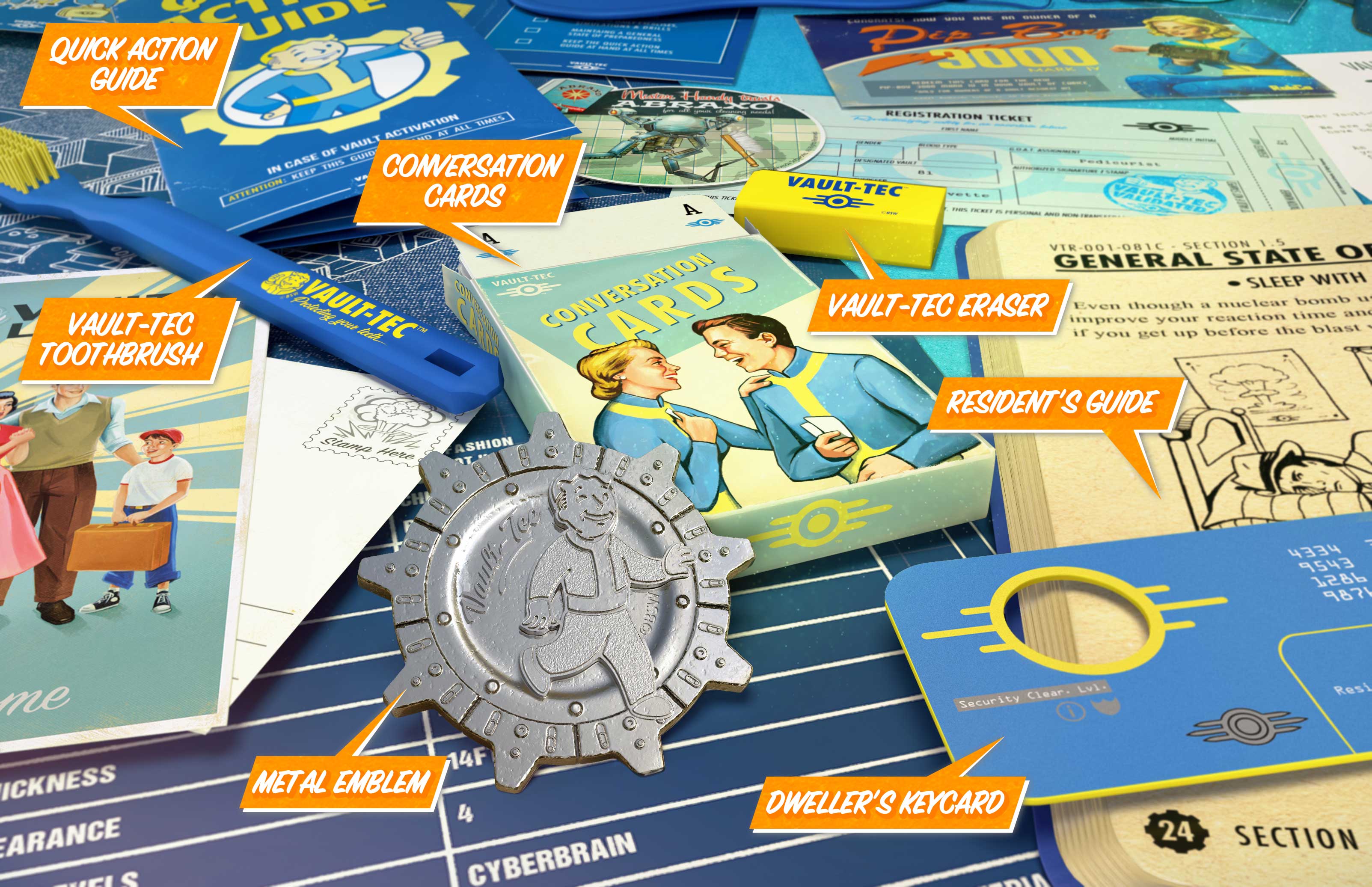FALLOUT - KIT DEL REFUGIO VAULT-TEC - Edición Limitada - Image 5
