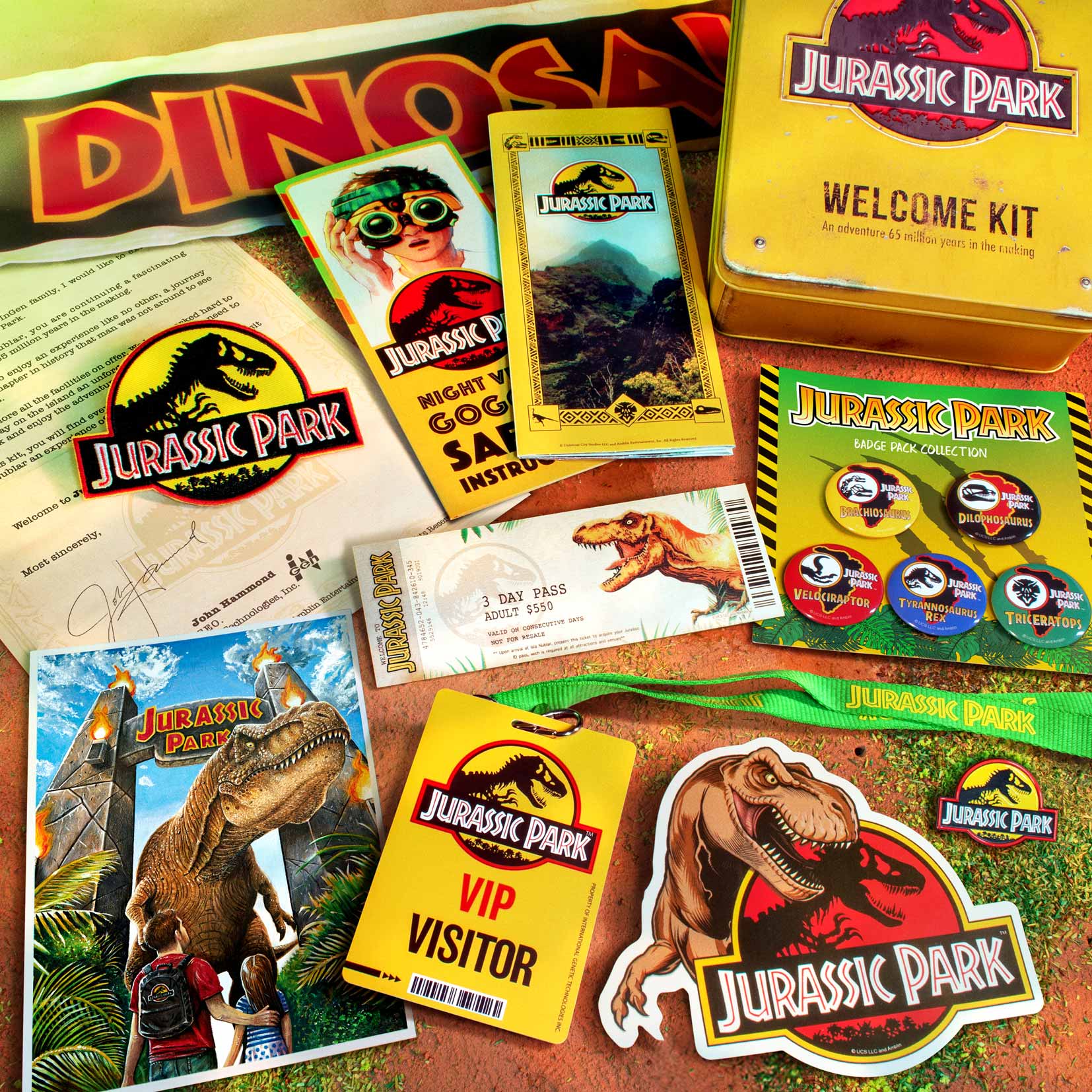JURASSIC PARK - Welcome Kit - Image 3