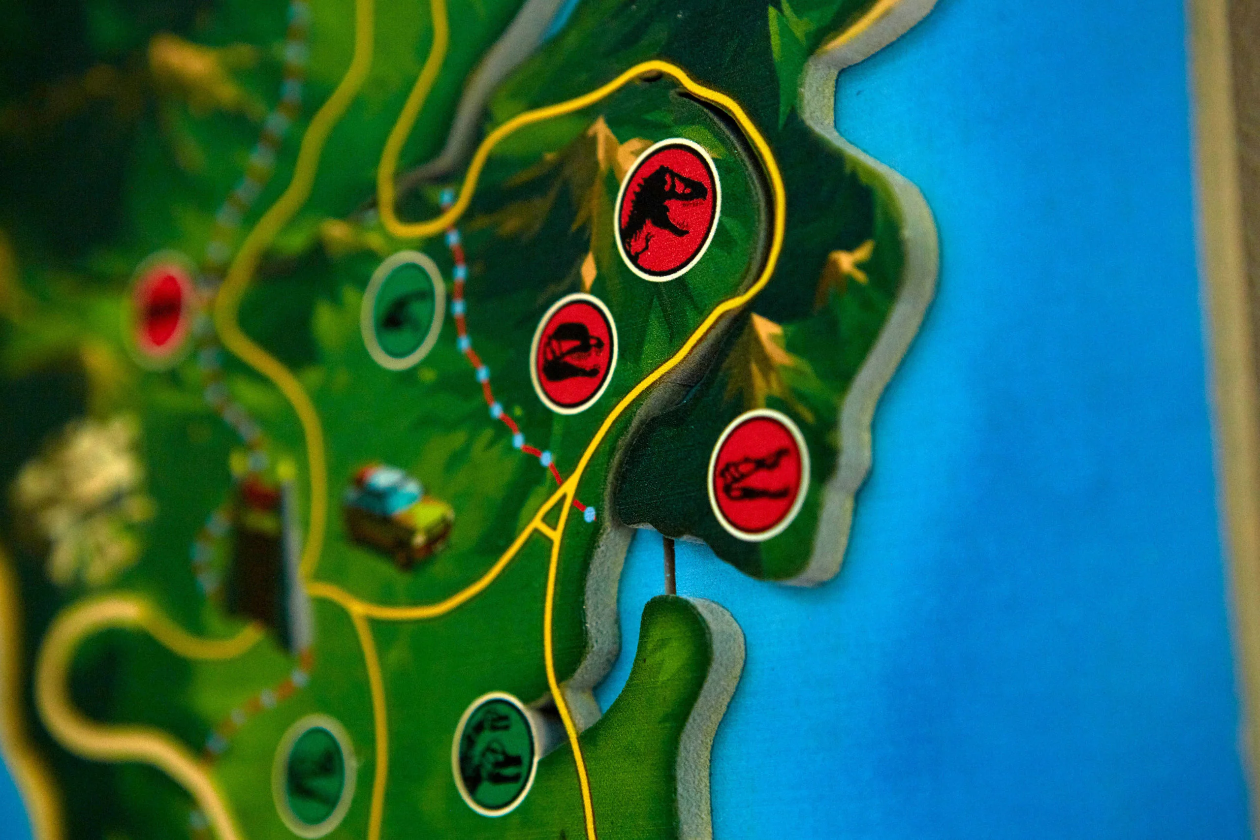 JURASSIC PARK  - WOODART 3D "Isla Nublar" - Image 4