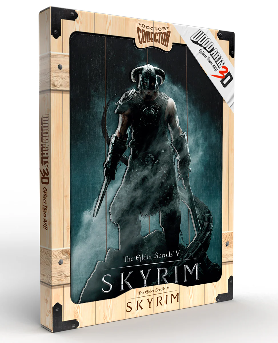 SKYRIM - WOODART 3D "Dragonborn" - Limited Edition - Image 6