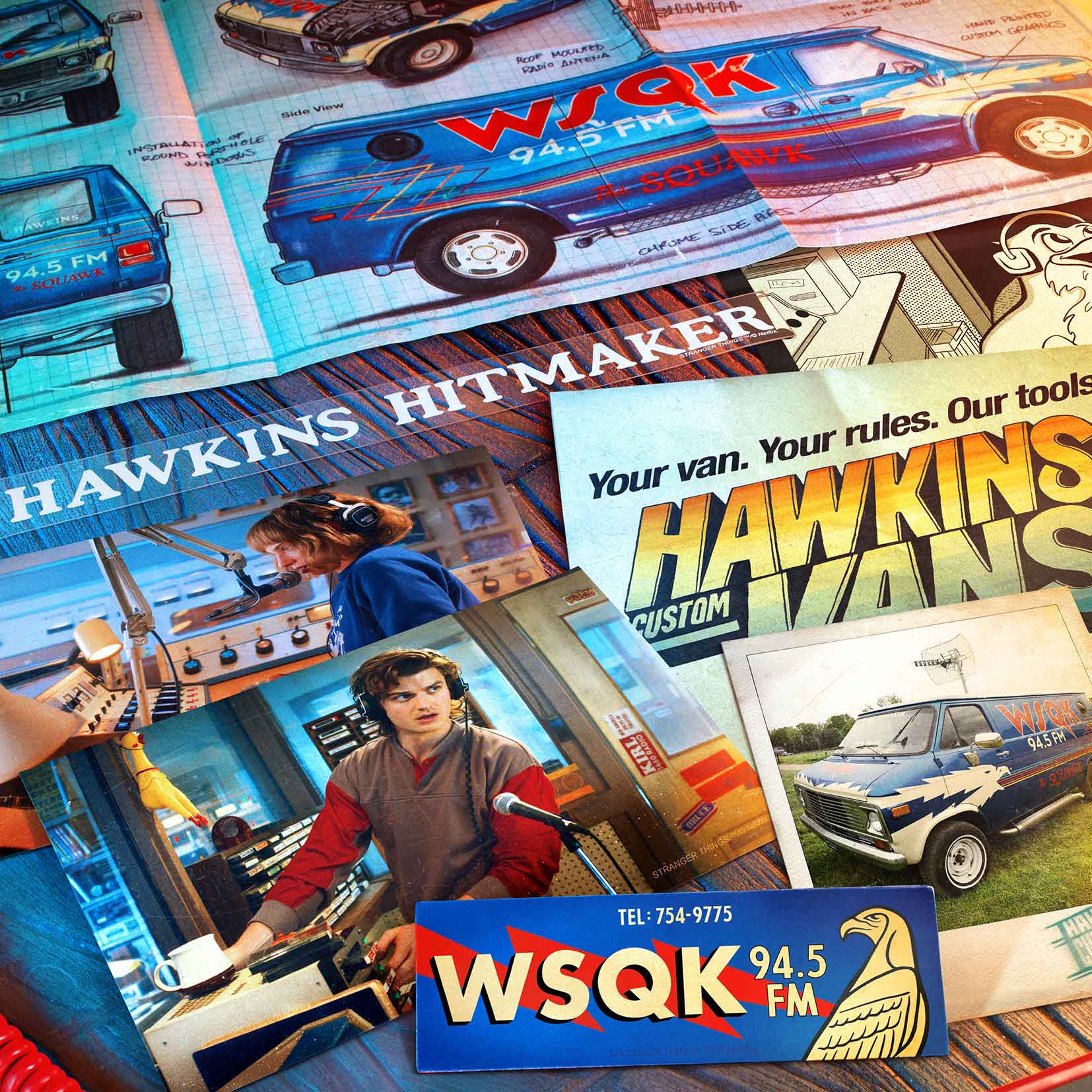 Stranger Things – WSQK “Hawkins Hitmaker Kit” - Limited Edition - Image 9