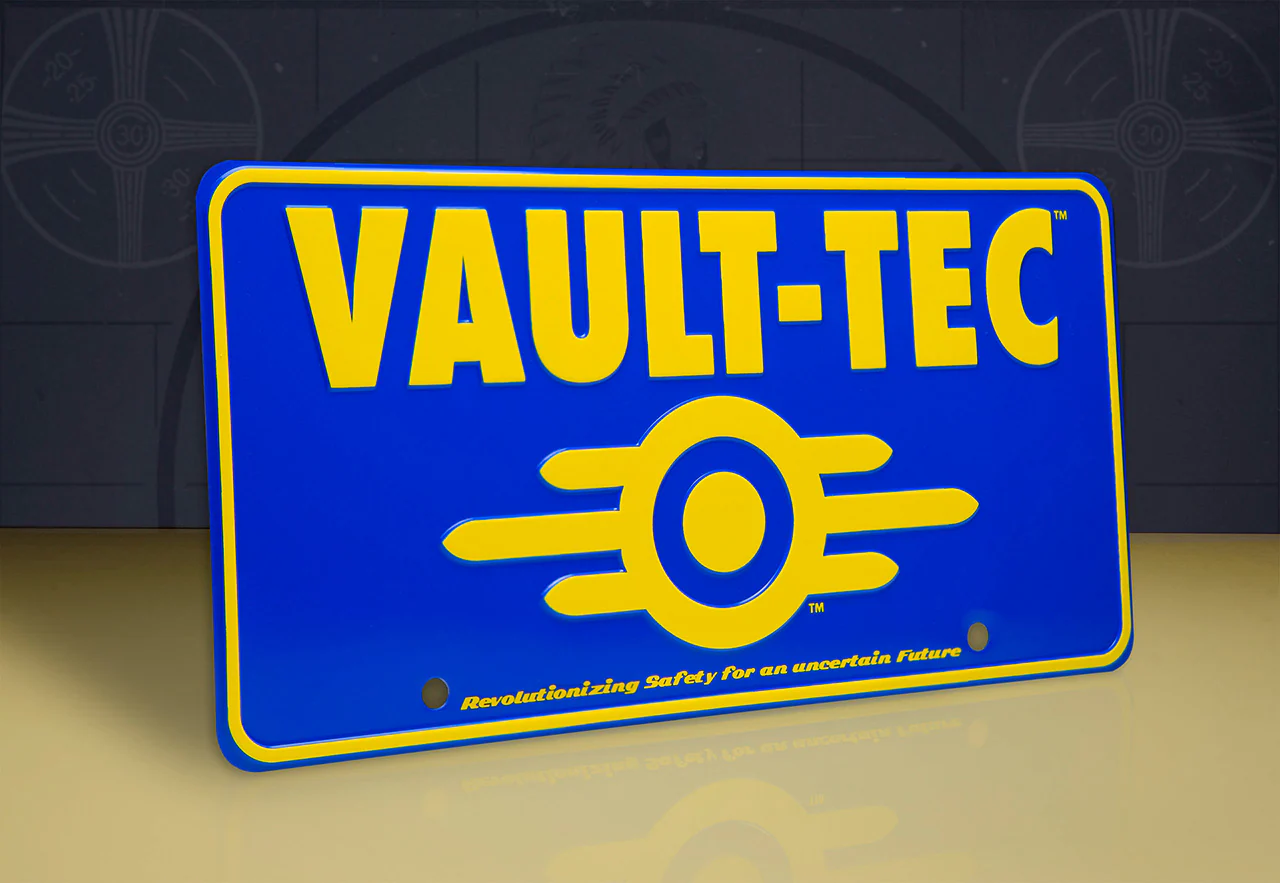FALLOUT "Vault-Tec" - Placa Metálica - Image 5