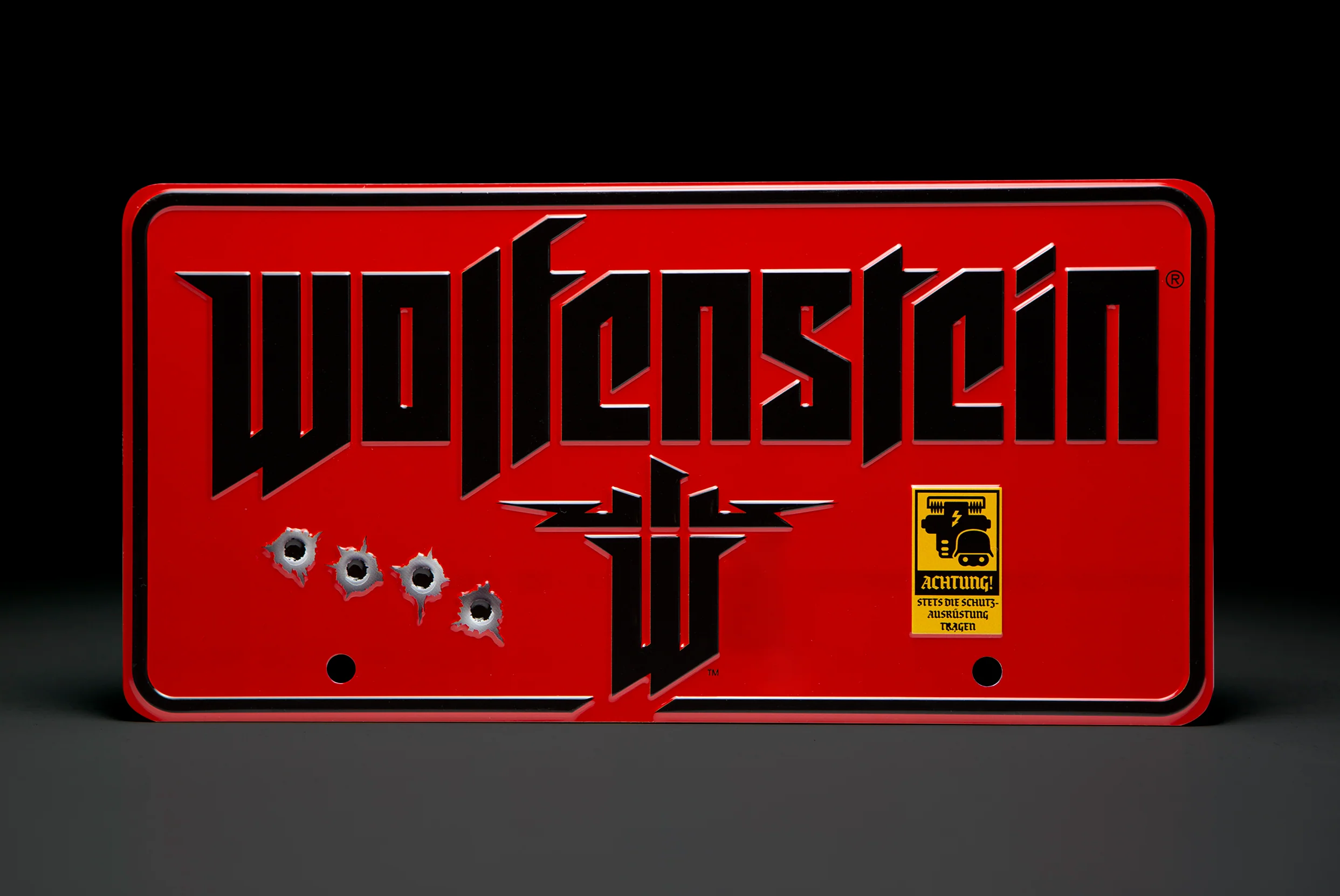 WOLFENSTEIN - Placa Metálica - Image 3