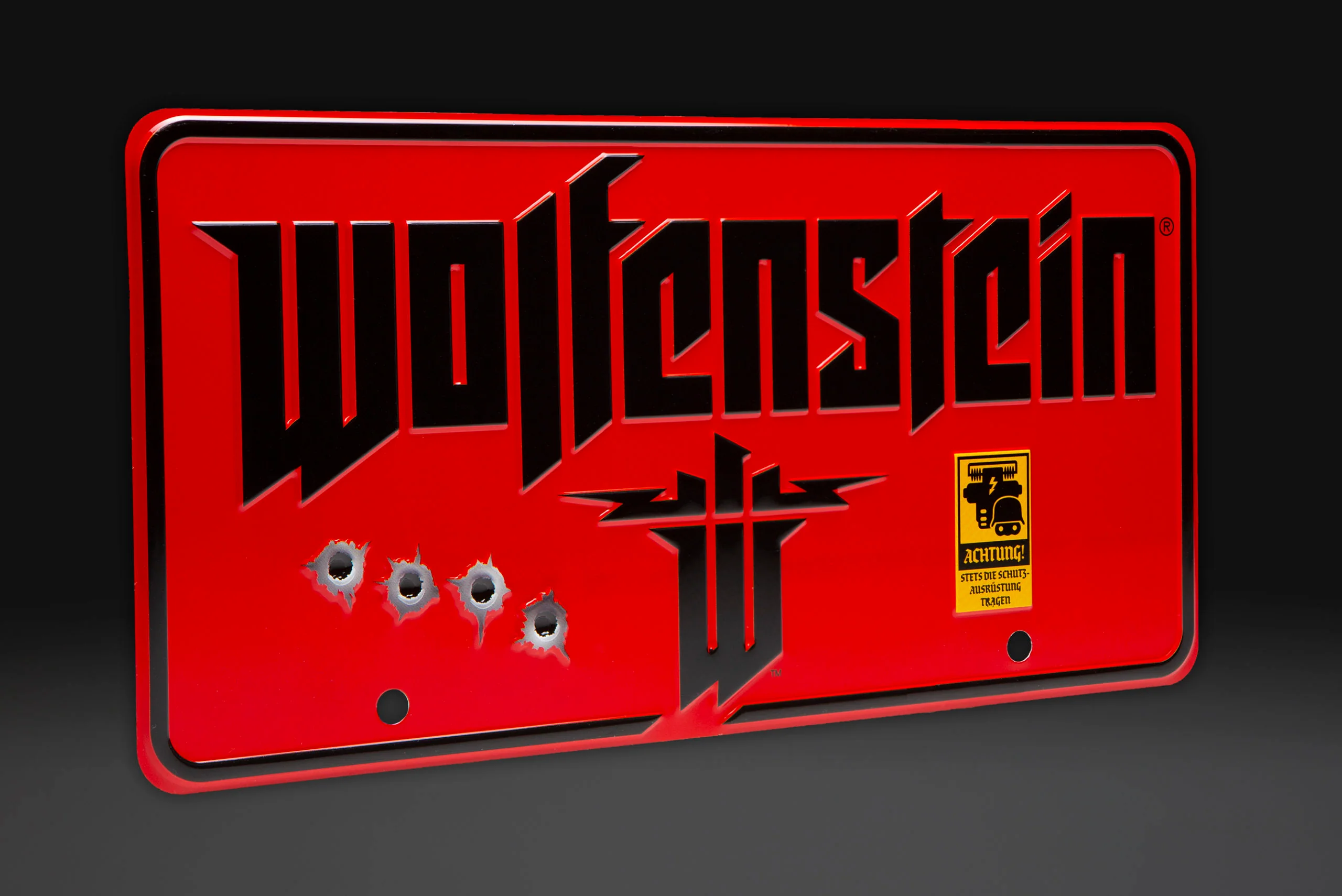 WOLFENSTEIN - Placa Metálica - Image 5