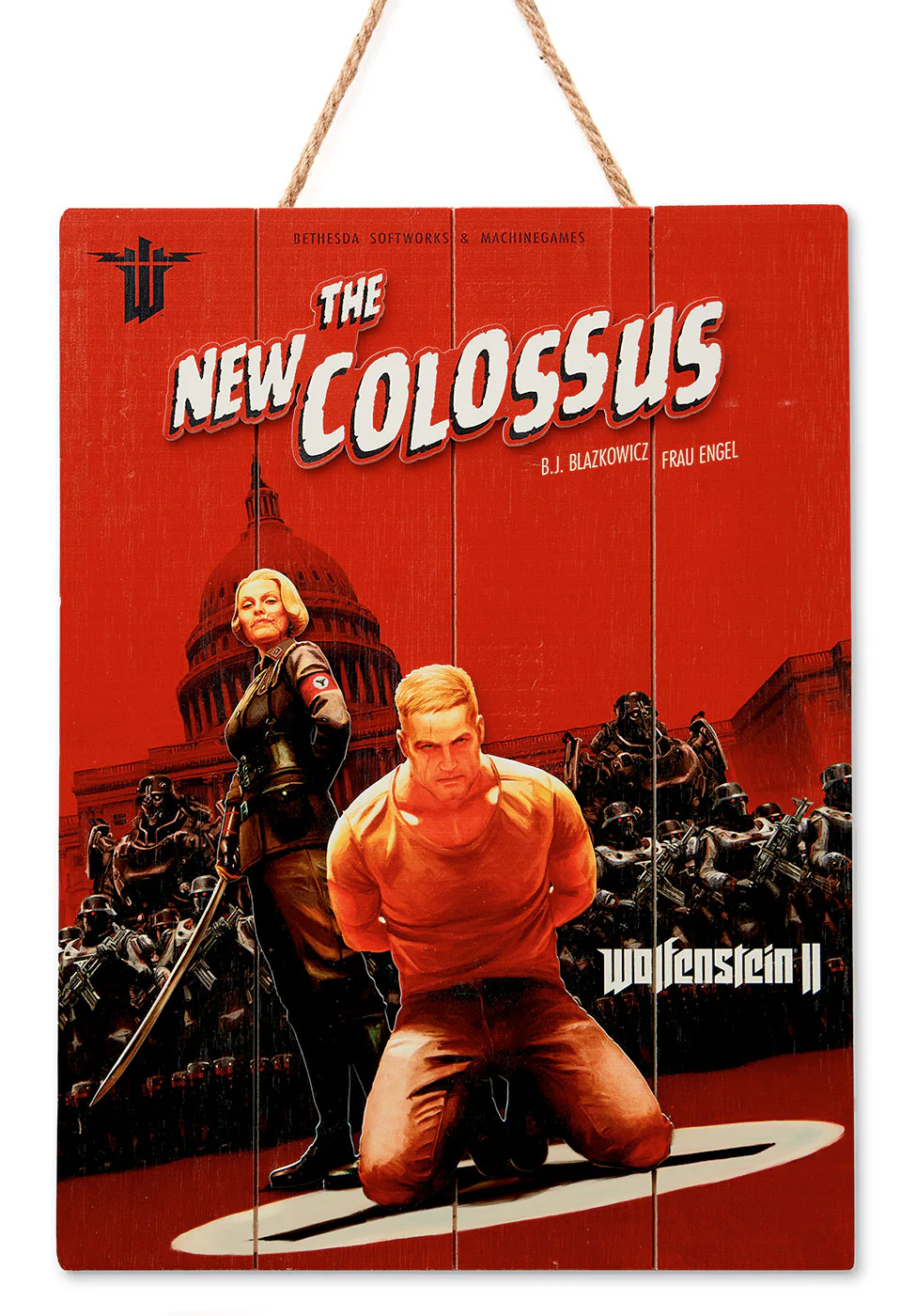 WOLFENSTEIN - WOODART 3D "Colossus" - Limited Edition - Image 3