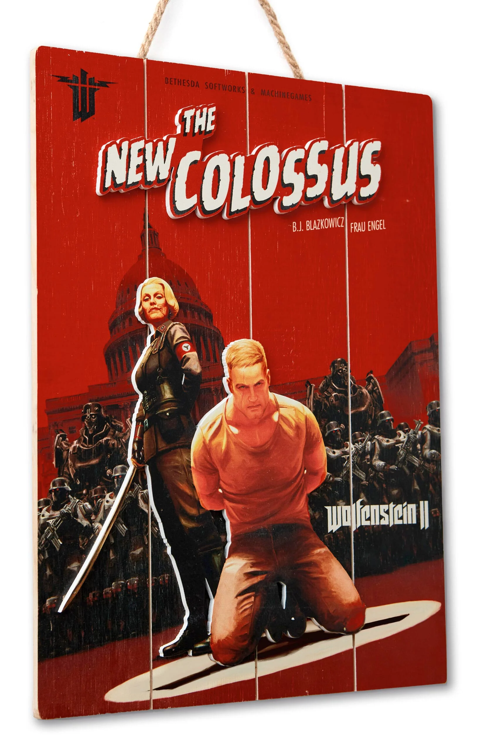 WOLFENSTEIN - WOODART 3D "Colossus" - Limited Edition - Image 6