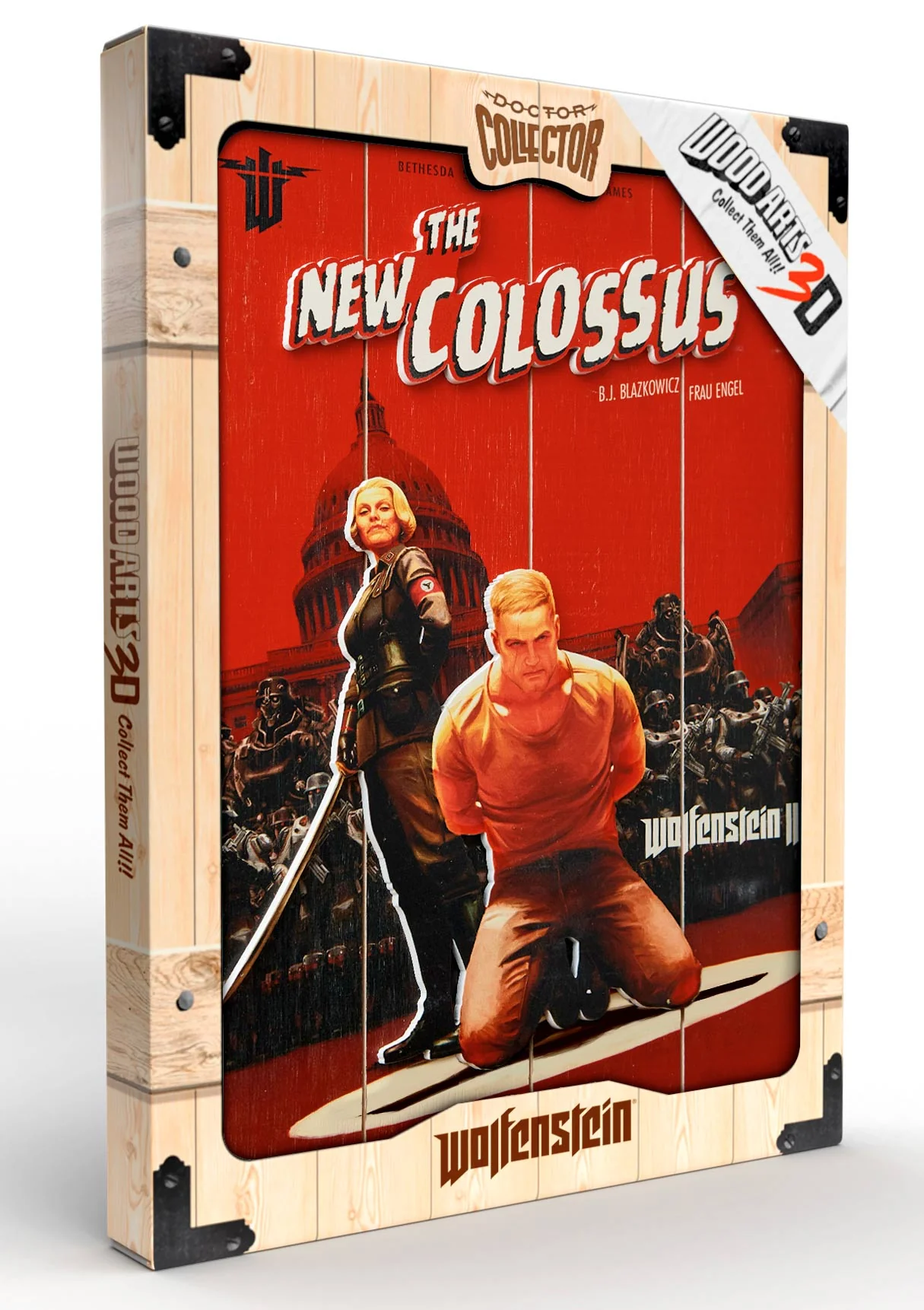 WOLFENSTEIN - WOODART 3D "Colossus" - Limited Edition - Image 9